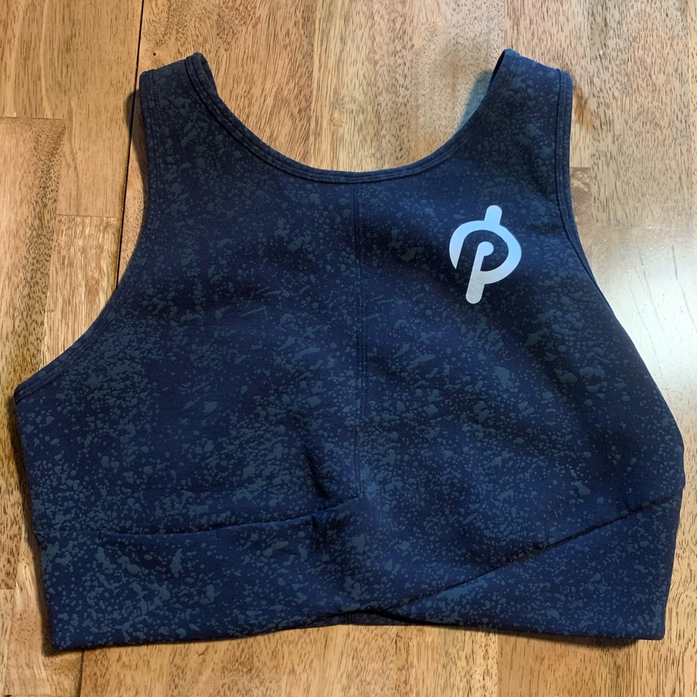 Peloton Lululemon Crop Top Bra EUC
